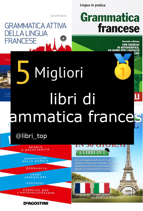 Migliori libri di grammatica francese【Classifica 2024】