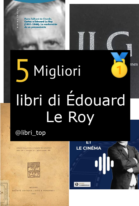 Migliori libri di Édouard Le Roy